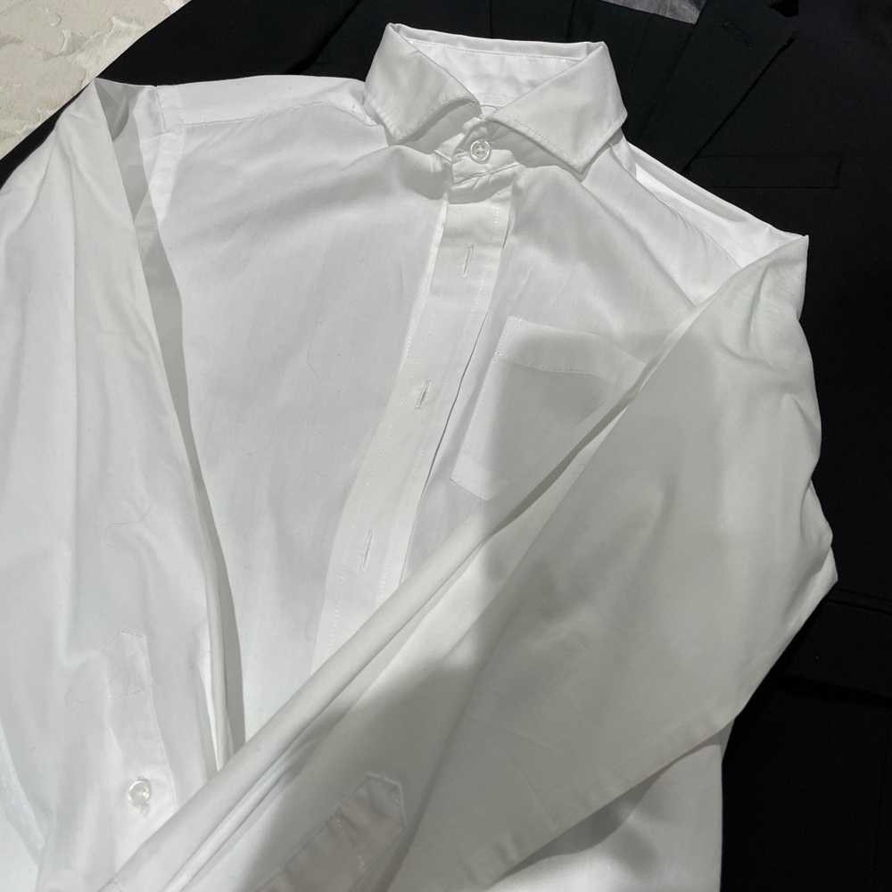 Joseph Abboud Boys White Shirt Size 8